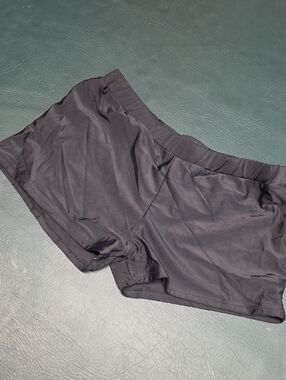 **Women’s Black Athletic/swim Shorts**